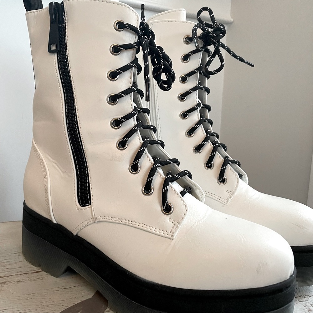MIA White Booties